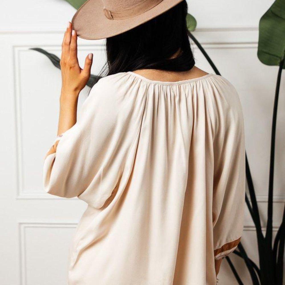 Arla Button Front Blouse - image 2